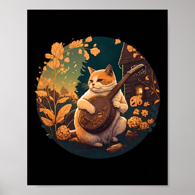 Cottagecore Aesthetic-chub  Poster (Front)