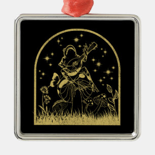 Cottagecore Aesthetic design Metal Ornament