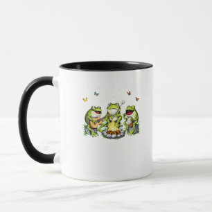 Cottagecore Aesthetic Frogs Camping Forest Goblinc Mug