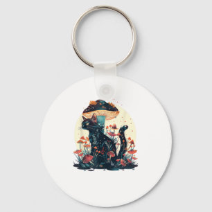 Cottagecore Aesthetic Goblincore Mushroom Fairycor Keychain