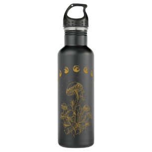 Cottagecore Aesthetic Goblincore Mushrooms Fungi M 710 Ml Water Bottle