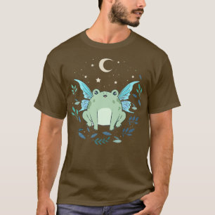 Cottagecore Aesthetic Kawaii Cute Fairy Frog Fairy T-Shirt