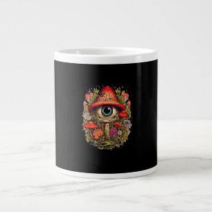 Cottagecore Aesthetic Mushroom Goblincore Design Large Coffee Mug