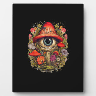 Cottagecore Aesthetic Mushroom Goblincore Design Plaque