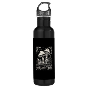 Cottagecore Aesthetic Mushroom Goblincore Mycology 710 Ml Water Bottle