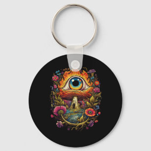 Cottagecore Aesthetic Mushroom Goblincore Simple S Keychain