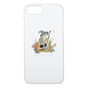 Cottagecore Aesthetic Witch Frog Snail Mushroom Go Case-Mate iPhone Case