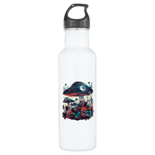 Cottagecore And Aesthetic Goblincore Mushroom Fair 710 Ml Water Bottle