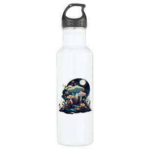 Cottagecore And Aesthetic Goblincore Mushroom Fair 710 Ml Water Bottle