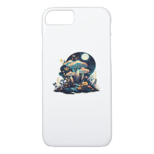 Cottagecore And Aesthetic Goblincore Mushroom Fair Case-Mate iPhone Case