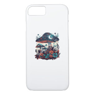 Cottagecore And Aesthetic Goblincore Mushroom Fair Case-Mate iPhone Case