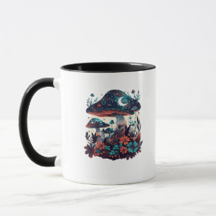 Cottagecore And Aesthetic Goblincore Mushroom Fair Mug