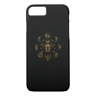 Cottagecore Bee Mystical Magical Goblincore Moon P Case-Mate iPhone Case