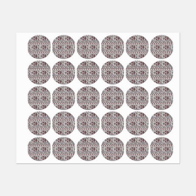 Cottagecore Botanical Floral Pattern (Sheet)