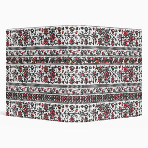 Cottagecore Botanical Floral Pattern Binder