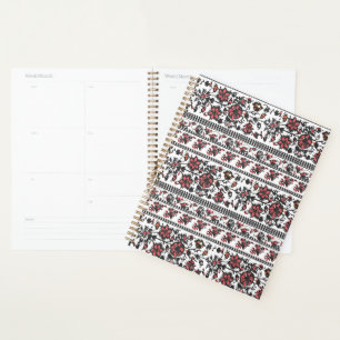 Cottagecore Botanical Floral Pattern Planner