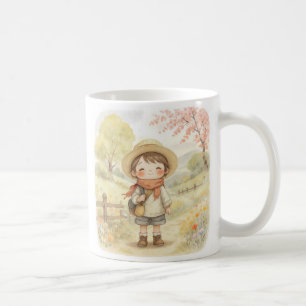 Cottagecore Boy Coffee Mug – Kind_Ones Style