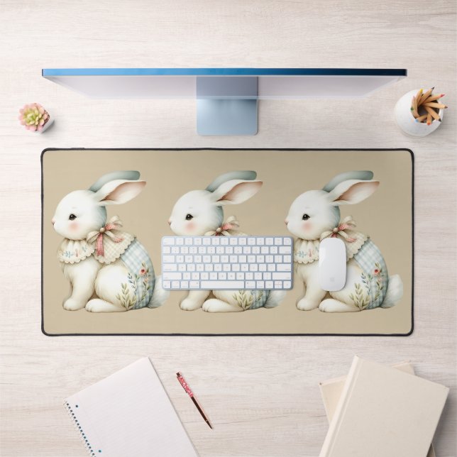 Cottagecore Bunny Charm (Bureau 1)