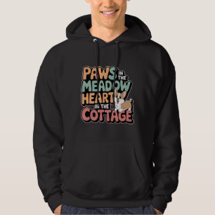 Cottagecore Corgi Hoodie