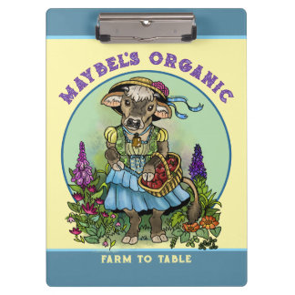 Cottagecore Cowgirl Clipboard