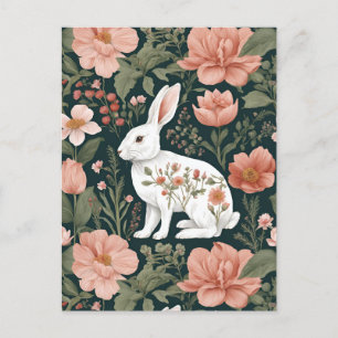 Cottagecore Cute Rabbit Postcard
