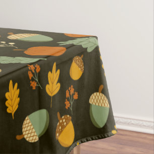 Cottagecore Fall Pattern  Tablecloth