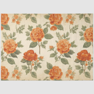 Cottagecore Floral Decoupage Tissue Paper