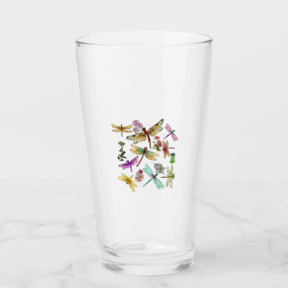 Cottagecore Floral Dragonfly Breed Collection Ento Glass