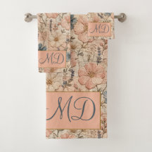 Cottagecore Flower Pattern Delicate Botanical Gard
