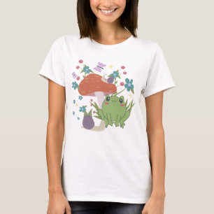 cottagecore frog mushroom T-Shirt