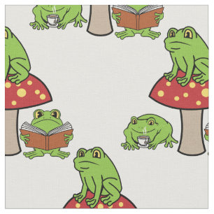 Cottagecore Frogs Thunder_Cove  Fabric