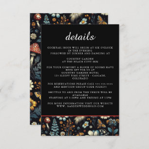 Cottagecore Garden Details Enclosure Card