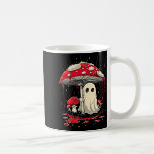 Cottagecore Halloween Shirt Ghost Mushroom Spooky Coffee Mug