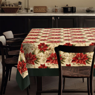 Cottagecore Holiday Tablecloth Vintage Elegance