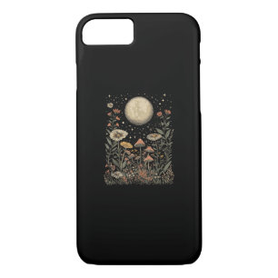 Cottagecore Moon Mushroom Moonphase Goblincore Case-Mate iPhone Case