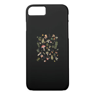 Cottagecore Mushroom Aesthetic Academia Goblincore Case-Mate iPhone Case