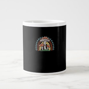 Cottagecore  Mushroom Goblincore Mycology Natureco Large Coffee Mug