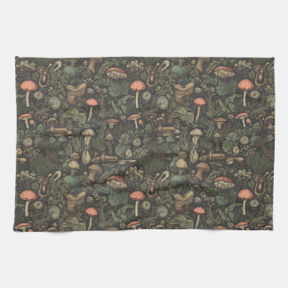 Cottagecore Mushroom Kitchen Towels
