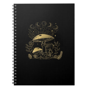 Cottagecore Mushrooms Fungi Goblincore Aesthetic Notebook