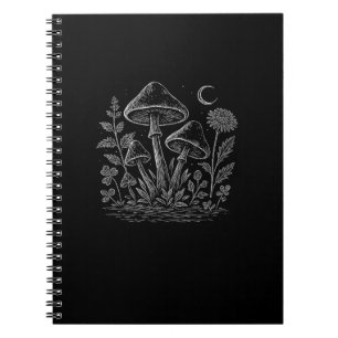 Cottagecore Mushrooms Fungi Goblincore Aesthetic Notebook