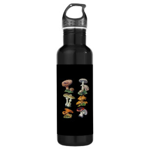 Cottagecore Mushrooms Goblincore Aesthetic Mushroo 710 Ml Water Bottle