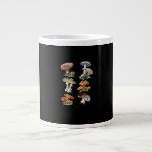 Cottagecore Mushrooms Goblincore Aesthetic Mushroo Large Coffee Mug