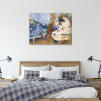 Cottagecore Renoir Pastoral Childhood Scene