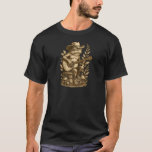 Cottagecore Stoic Anthropomorphic Frog Mushrooms G T-Shirt<br><div class="desc">Cottagecore Stoic Anthropomorphic Frog Mushrooms Guitar Raglan Baseball Tee</div>