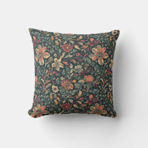 Cottagecore Vintage Floral Pillow