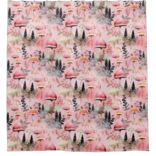 Cottagecore Watercolor Mushroom & Forest (2)