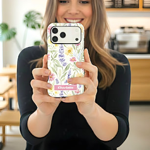 Cottagecore Wildflower Floral Pattern Personalized