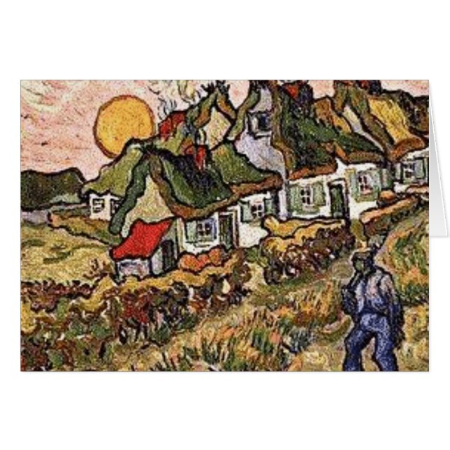 Cottages en chaume (Devant horizontal)