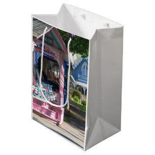Cottages in a Row - Martha's Vineyard Medium Gift Bag