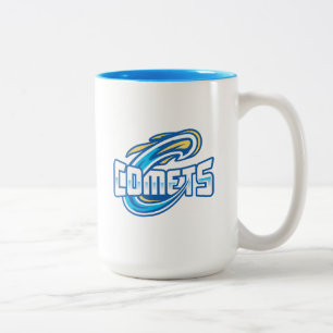 Cottey College Comets Two-Tone Coffee Mug